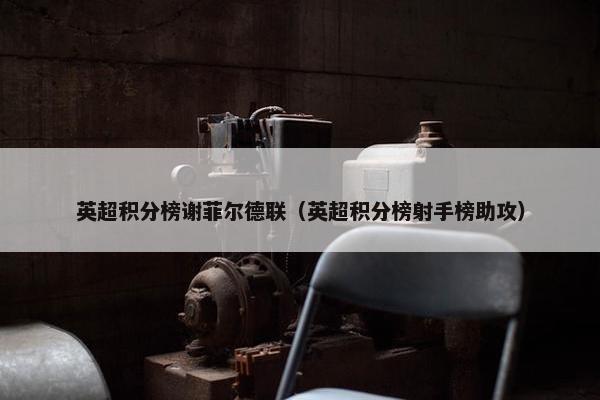 英超积分榜谢菲尔德联（英超积分榜射手榜助攻）