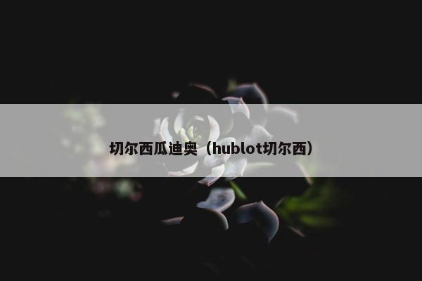 切尔西瓜迪奥（hublot切尔西）