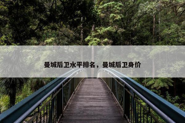 曼城后卫水平排名，曼城后卫身价