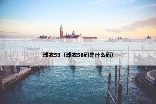 球衣59（球衣56码是什么码）
