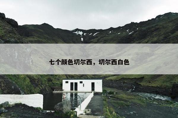 七个颜色切尔西，切尔西白色
