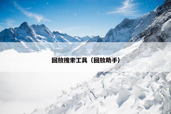 回放搜索工具（回放助手）