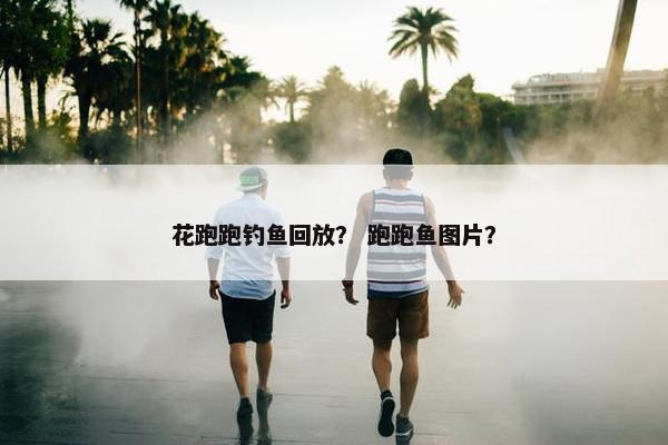 花跑跑钓鱼回放？ 跑跑鱼图片？