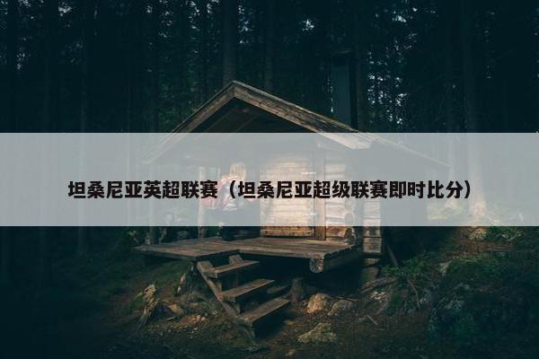 坦桑尼亚英超联赛（坦桑尼亚超级联赛即时比分）