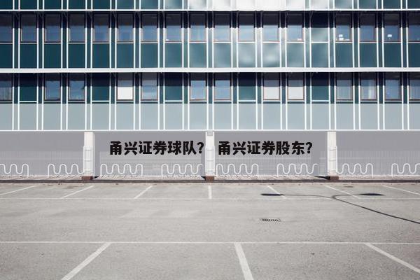 甬兴证券球队? 甬兴证券股东? 甬兴证券球队? 甬兴证券股东?