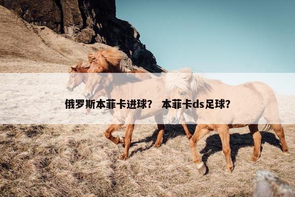 俄罗斯本菲卡进球？ 本菲卡ds足球？