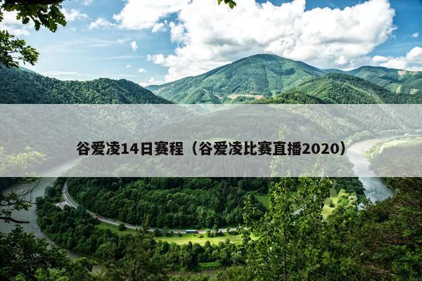 谷爱凌14日赛程（谷爱凌比赛直播2020）