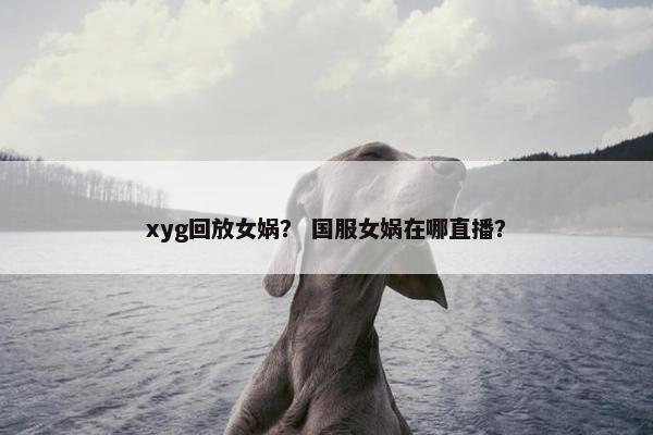 xyg回放女娲？ 国服女娲在哪直播？