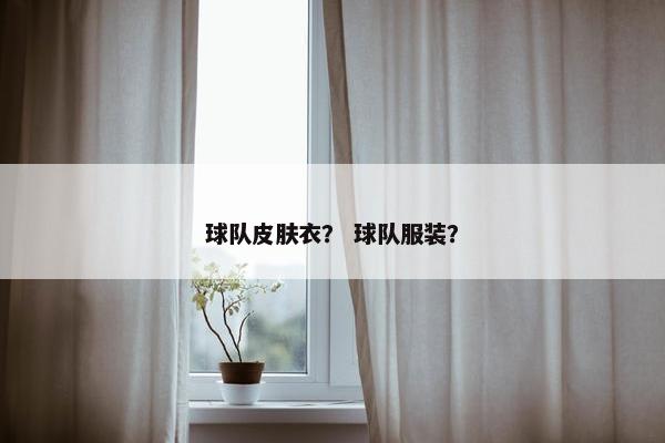 球队皮肤衣？ 球队服装？