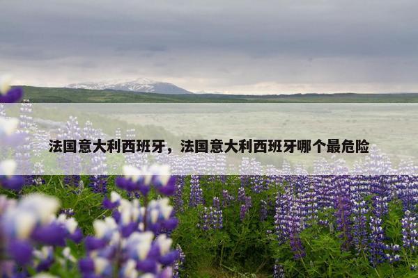 法国意大利西班牙，法国意大利西班牙哪个最危险