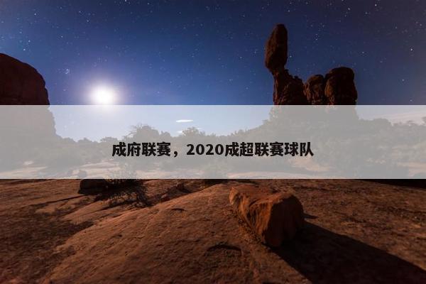 成府联赛，2020成超联赛球队