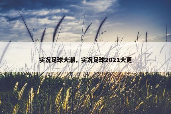 实况足球大潮，实况足球2021大更