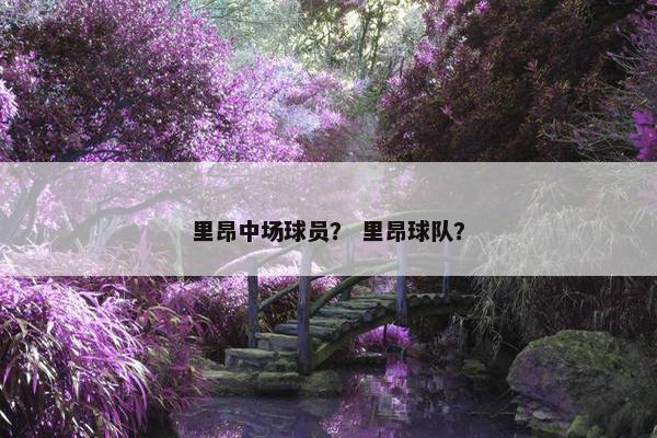 里昂中场球员? 里昂球队? 里昂中场球员? 里昂球队?