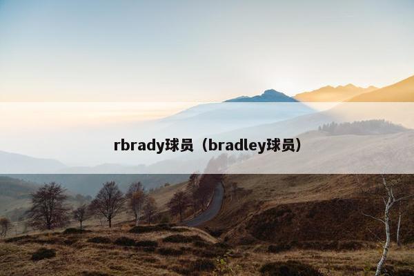 rbrady球员（bradley球员）