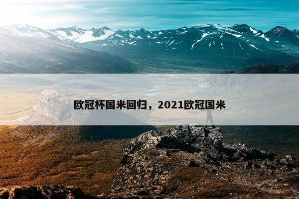 欧冠杯国米回归，2021欧冠国米
