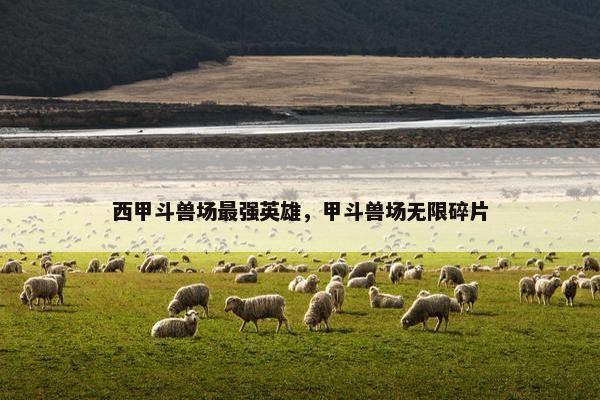 西甲斗兽场最强英雄，甲斗兽场无限碎片