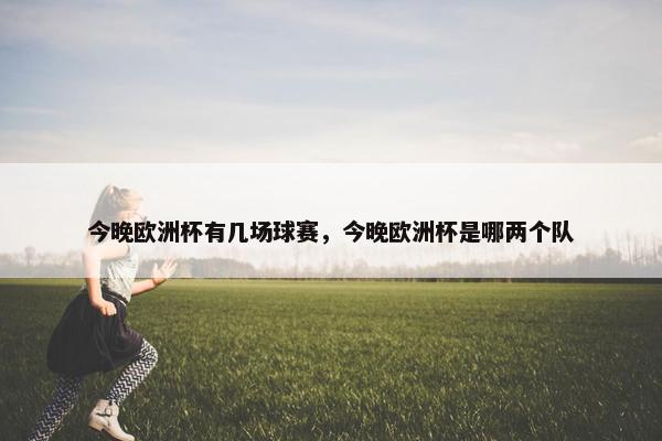 今晚欧洲杯有几场球赛，今晚欧洲杯是哪两个队