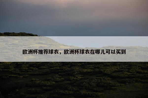 欧洲杯推荐球衣,欧洲杯球衣在哪儿可以买到 欧洲杯推荐球衣,欧洲杯球衣在哪儿可以买到