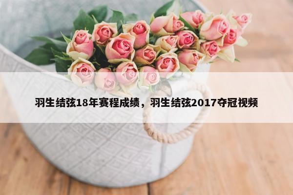 羽生结弦18年赛程成绩，羽生结弦2017夺冠视频