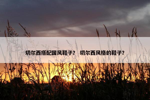 切尔西搭配国风鞋子？ 切尔西风格的鞋子？