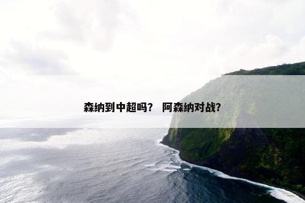 森纳到中超吗？ 阿森纳对战？