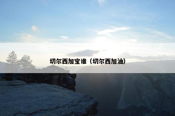 切尔西加宝谁(切尔西加油) 切尔西加宝谁(切尔西加油)