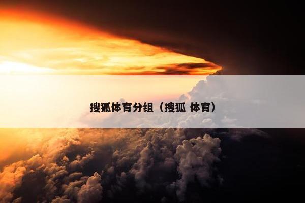 搜狐体育分组（搜狐 体育）