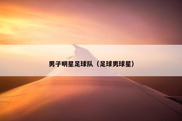 男子明星足球队（足球男球星）