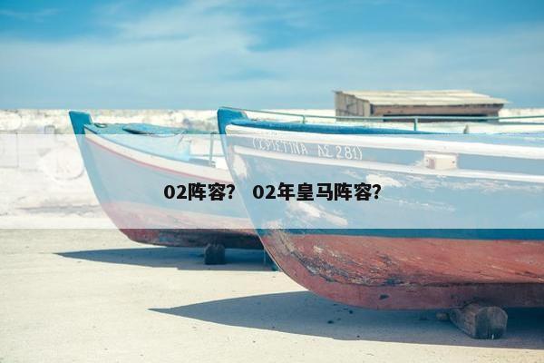 02阵容？ 02年皇马阵容？
