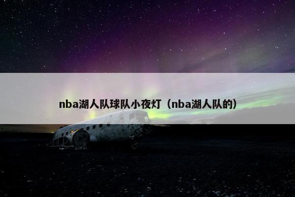 nba湖人队球队小夜灯（nba湖人队的）